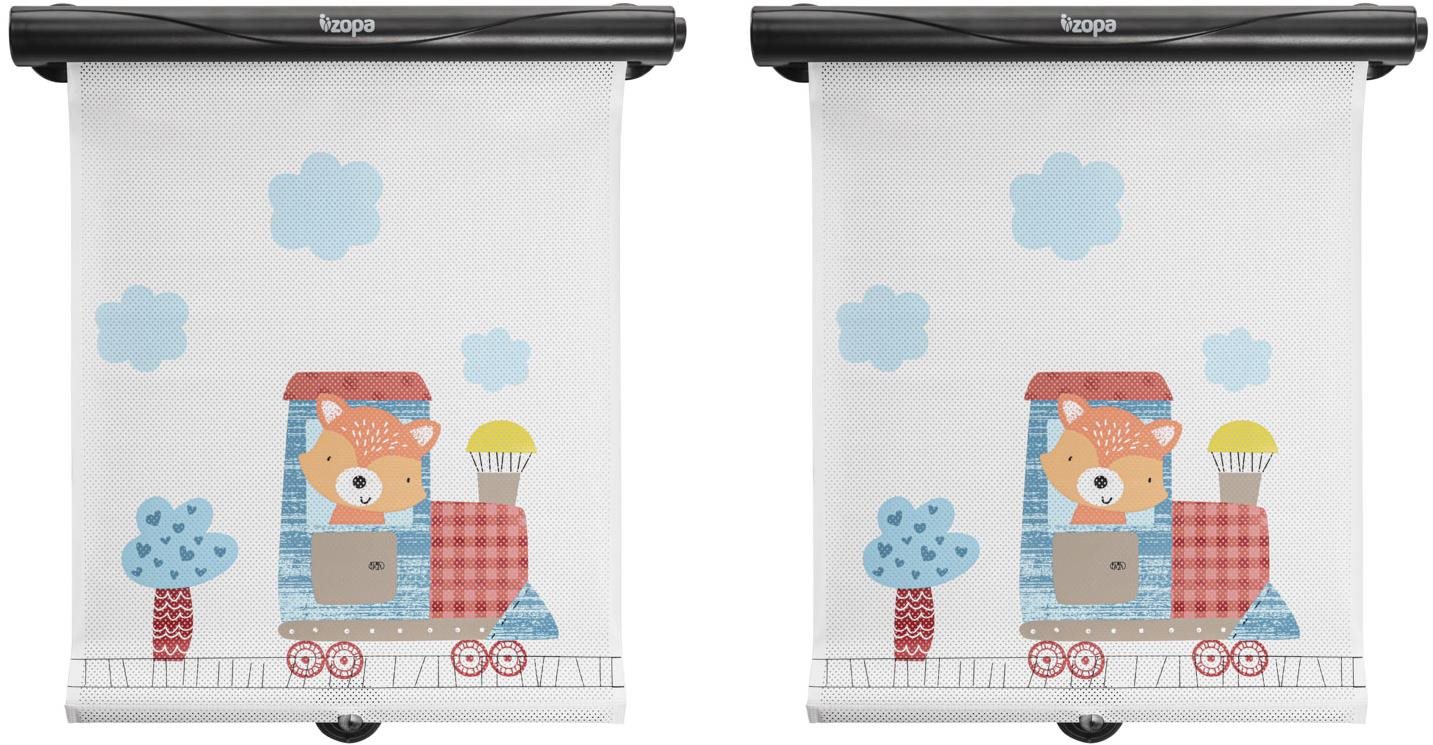 ZOPA slnečná clona do auta rolovacia, líška