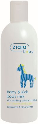ZIAJA Baby Telové mlieko Zebra 300 ml