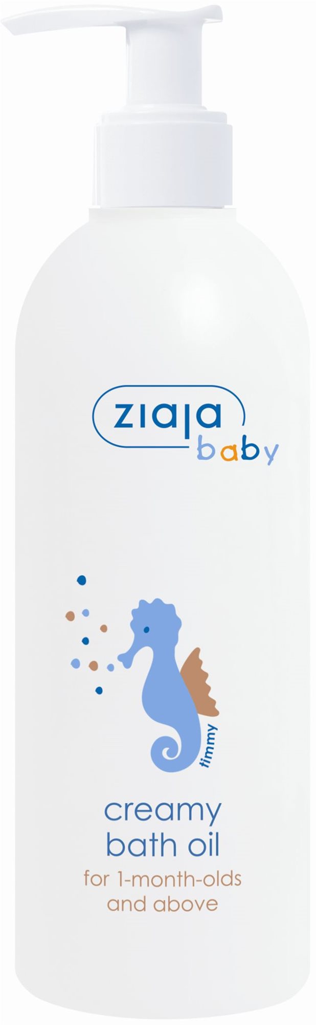 ZIAJA Baby Hypoalergénny krémový umývací olejček Morský koník 300 ml