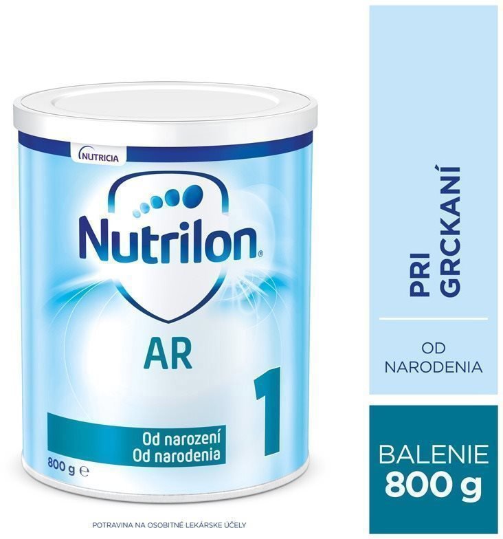Nutrilon 1 AR špeciálne počiatočné mlieko 6× 800 g, 0+
