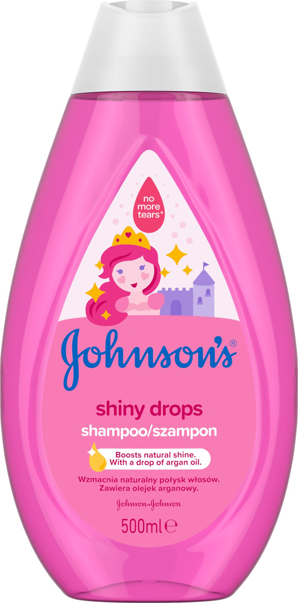 JOHNSON'S BABY Shiny Drops šampón 500 ml