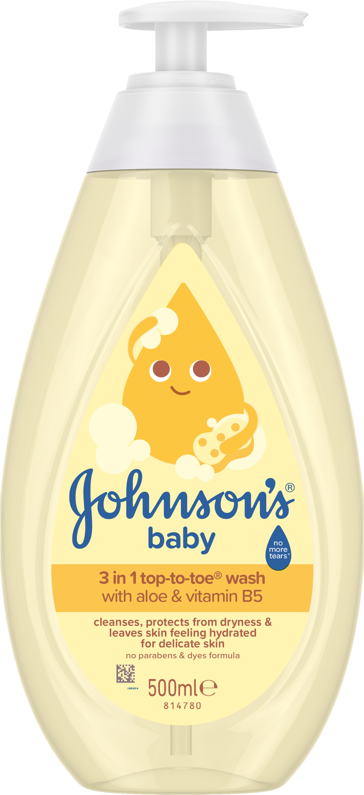 JOHNSON'S BABY Top to Toe Baby Wash 500 ml