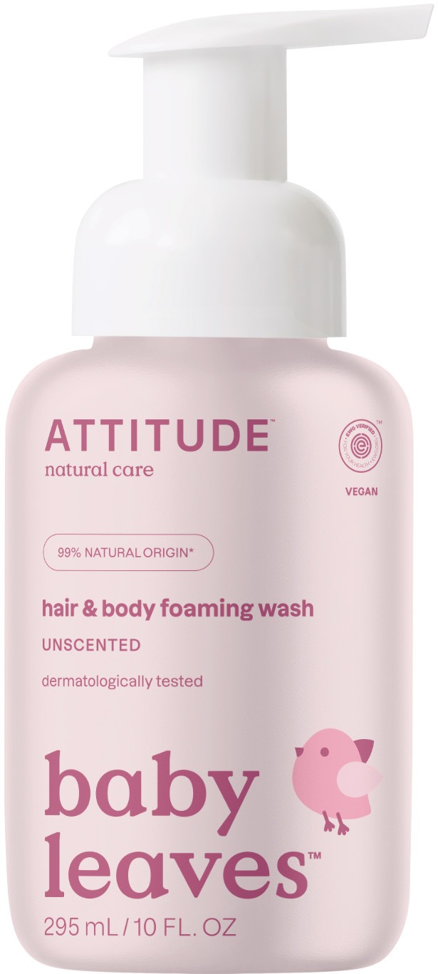 ATTITUDE Baby Leaves 2 v 1 bez vône 295 ml