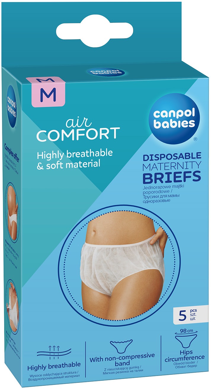 CANPOL BABIES Jednorazové nohavičky M, 5ks