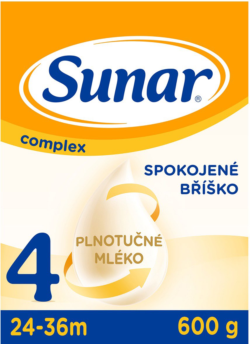 Sunar Complex 4 batoľacie mlieko 600 g