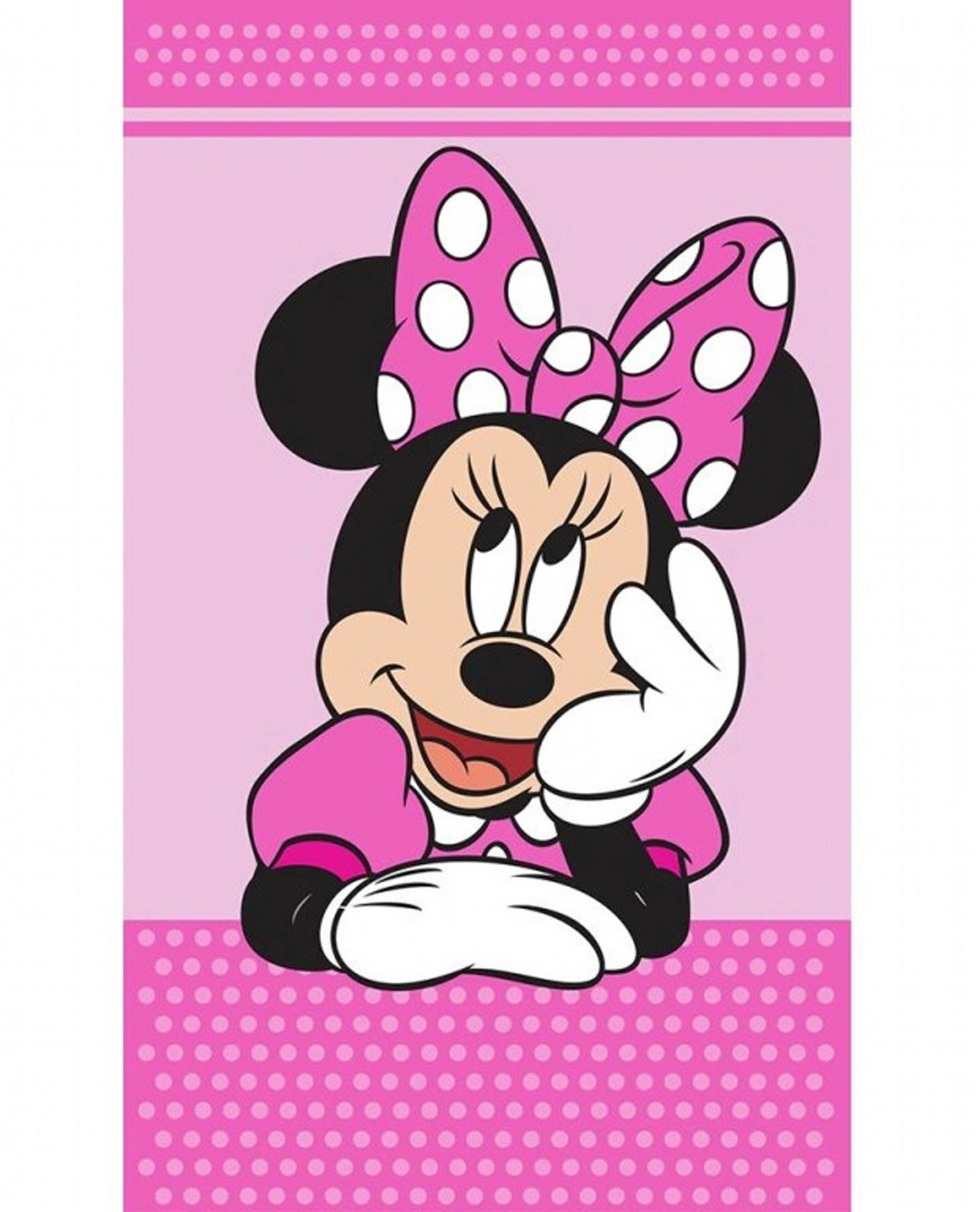 Carbotex Detský uterák Minnie Hviezdne priania 30 × 50 cm