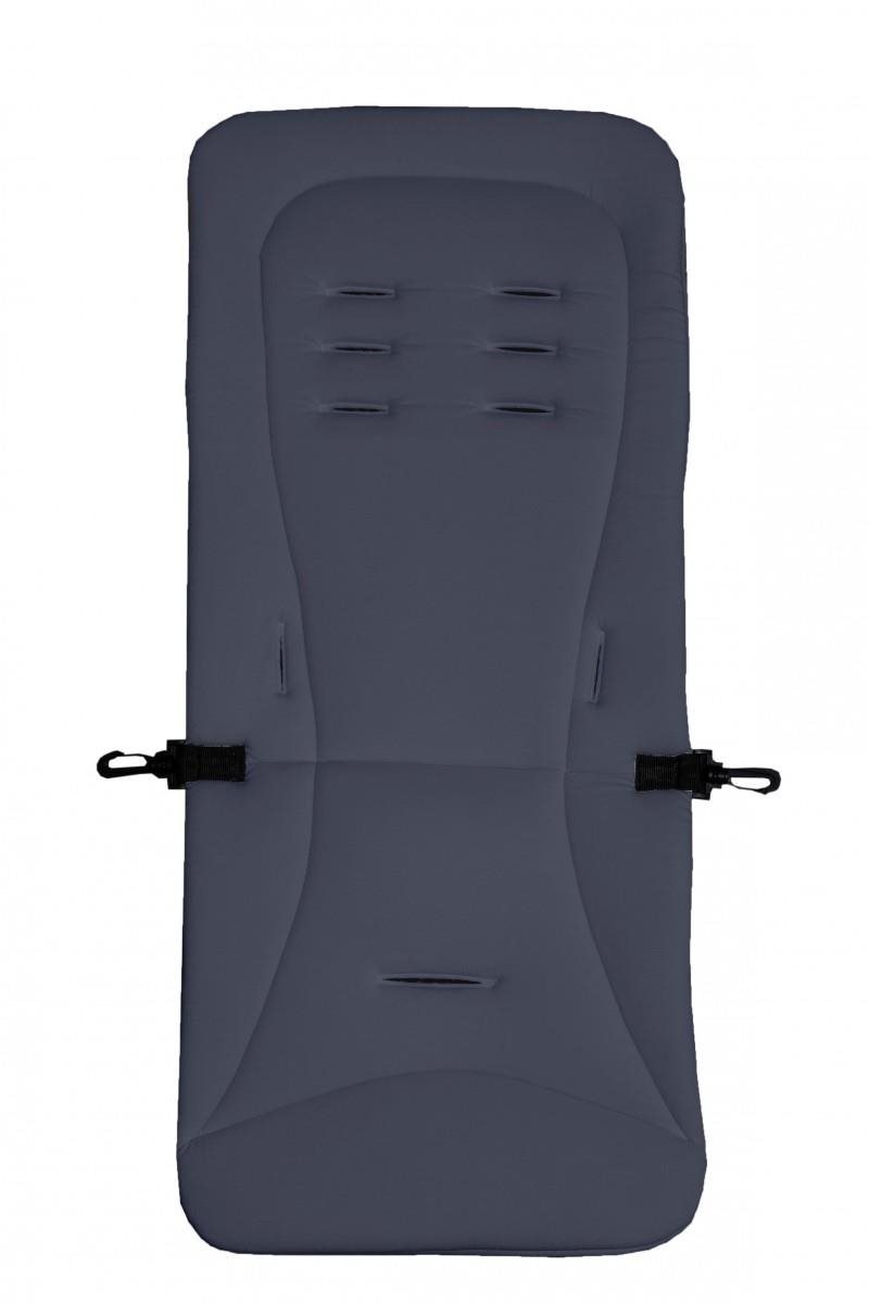 Altabebe Podložka do kočíka 3011-11 pamäťová pena tmavosivá