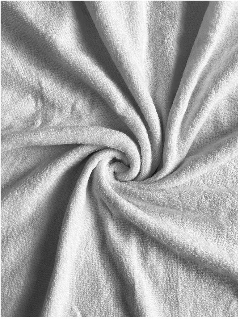 Kaptan Prestieradlo Froté Lux do postieľky 70 × 140 cm biele
