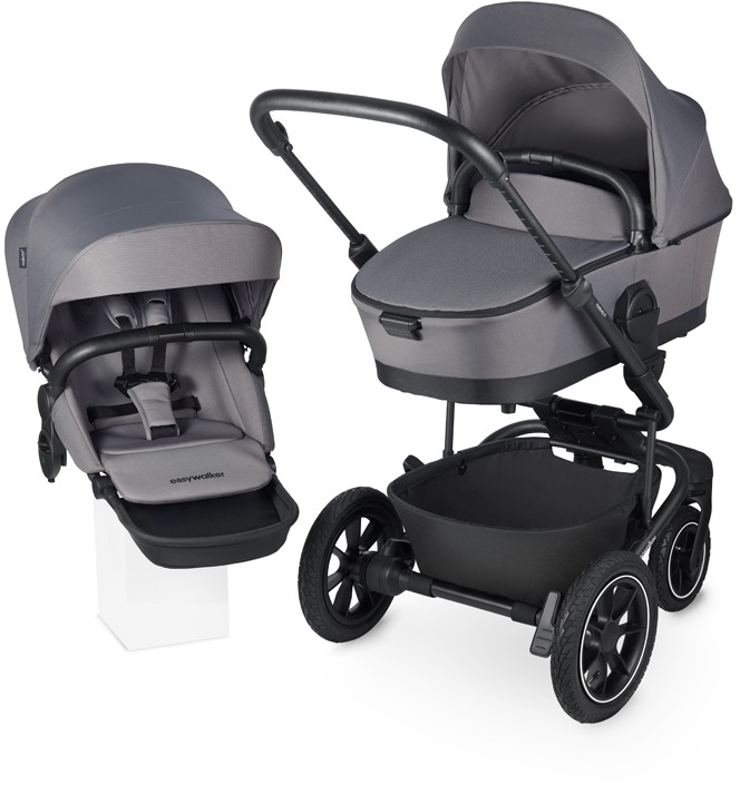 EASYWALKER Kočík kombinovaný Harvey5 Pebble Grey XXL AIR