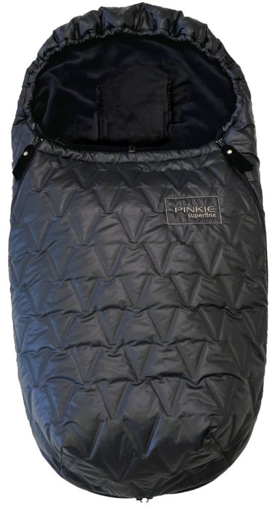 Pinkie Superfine Vee Zimný fusak páperový Black