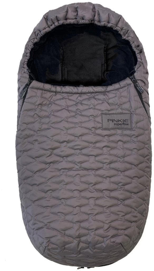 Pinkie Superfine Zimný fusak páperový Dark Grey