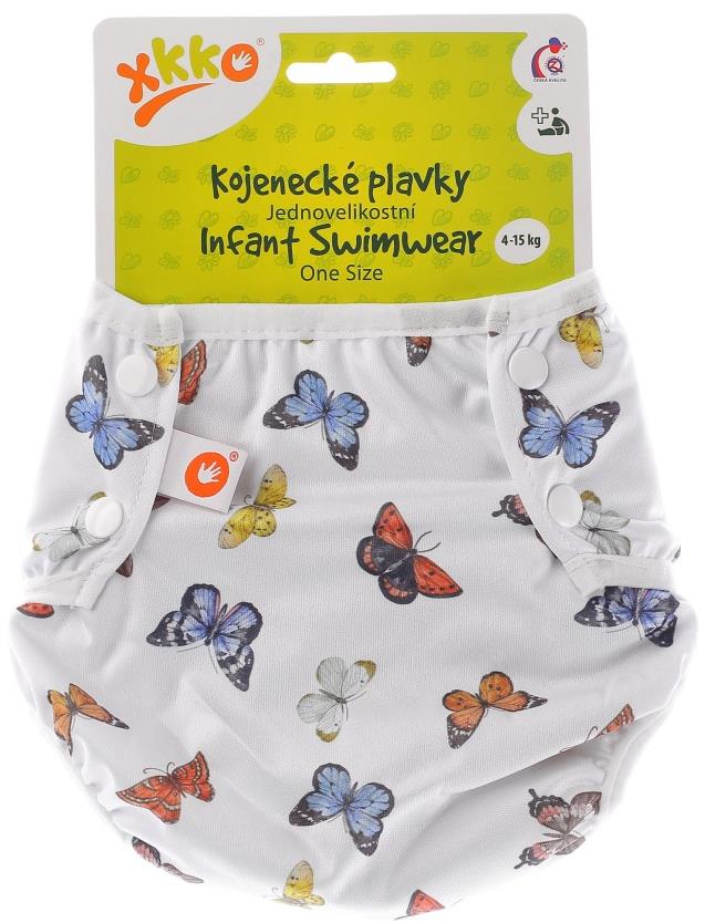 XKKO Jednoveľkostné dojčenské plavky Butterflies