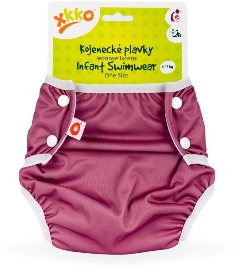 XKKO Jednoveľkostné dojčenské plavky Mesa Rose