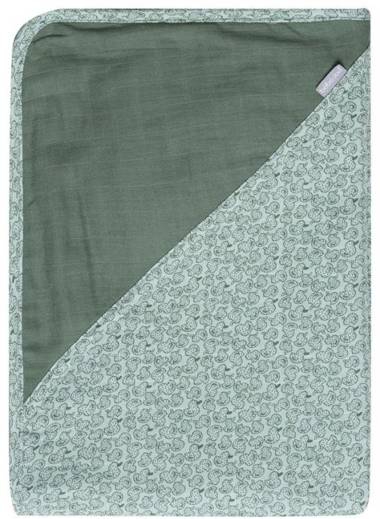 Bébé-jou Mušelínový uterák s kapucňou Seep