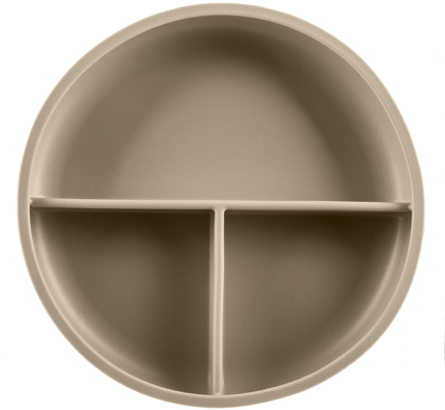 Zopa Delený tanierik s prísavkou Sand Beige