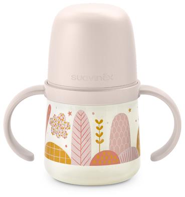 Suavinex Prvá fľaša s uškami Dreams 150 ml ružová