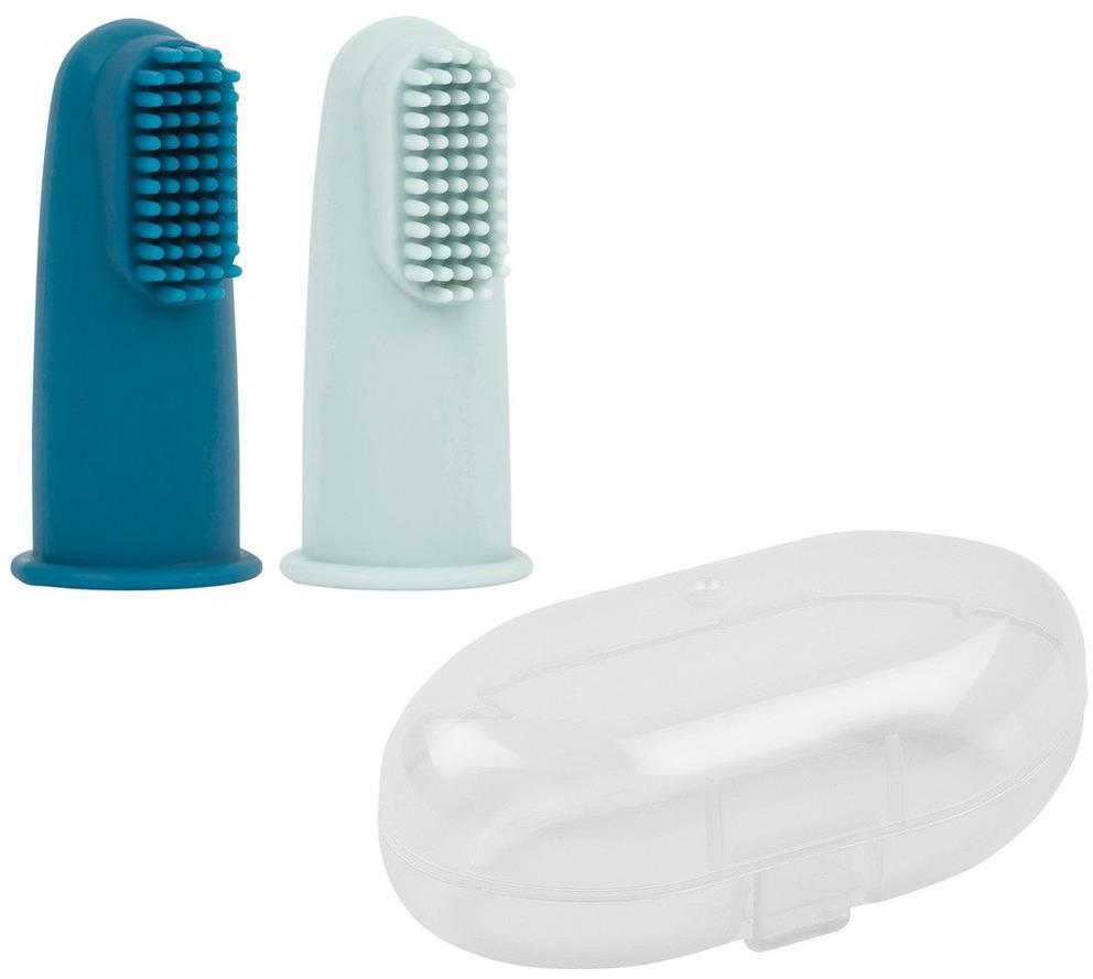 Nattou Kefka na prst s puzdrom Petrol Blue/Aqua