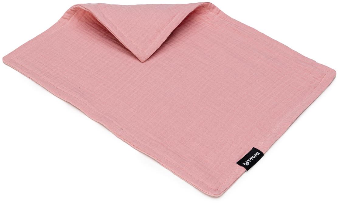 T-TOMI Bio Mušelínová plienka pod hlavičku Pink