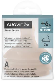 Suavinex Zero Zero Medium anti-kolikový A 2 ks