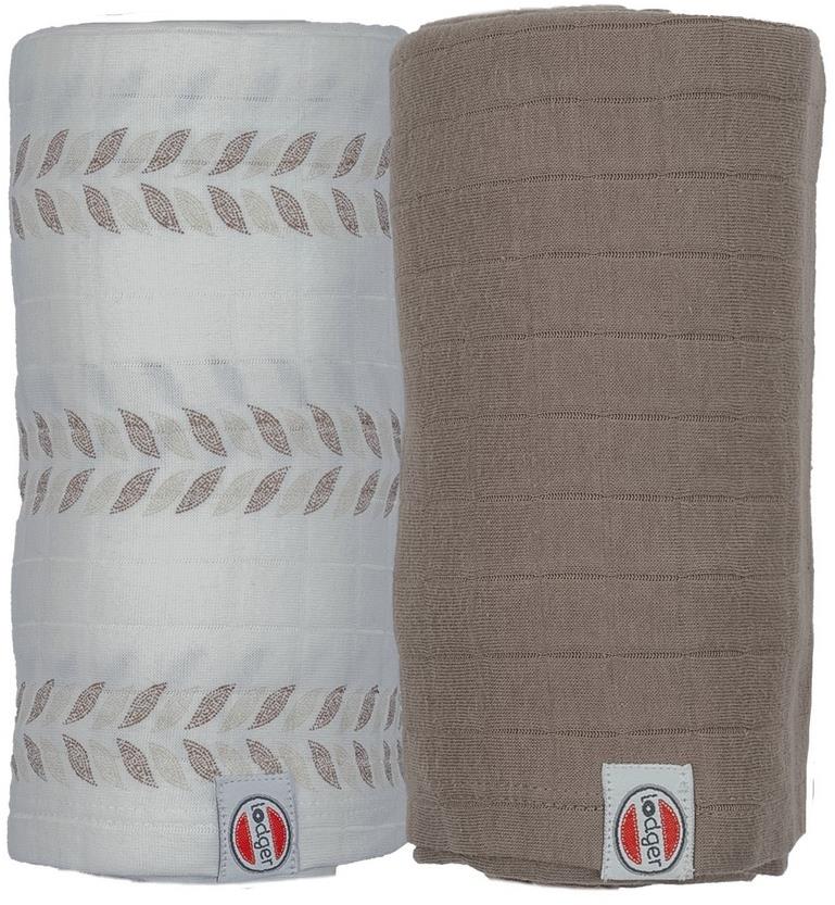 Lodger Swaddler Solid Matcha Birch/Buffalo
