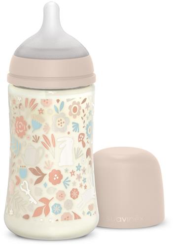 Suavinex Wonderland Fyziologická M 270 ml Liberty ružová