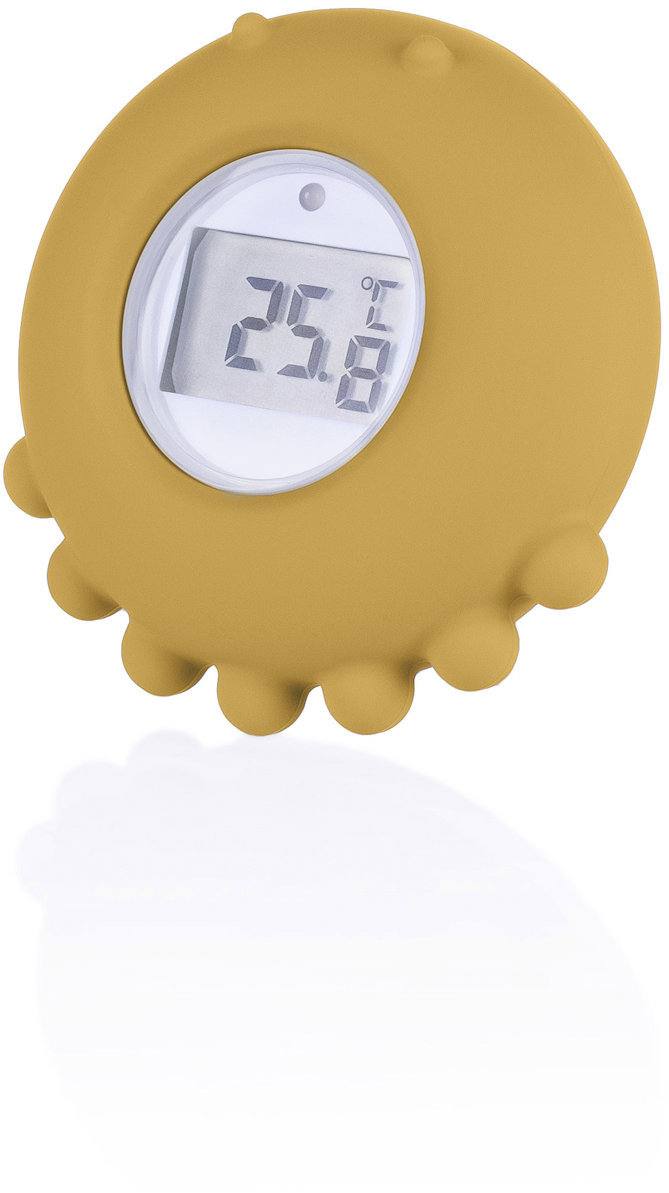 Zopa Silikónový digitálny teplomer 2 v 1 Mustard Yellow