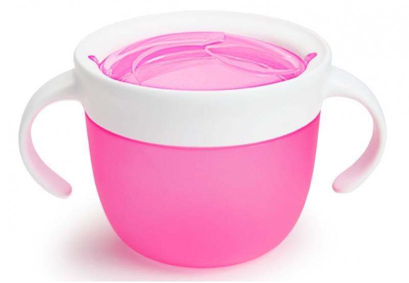 Munchkin Desiatový hrnček ružový