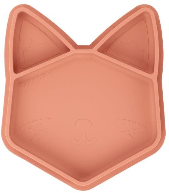 Babymoov Silikónový tanier Isy´Plate Fox