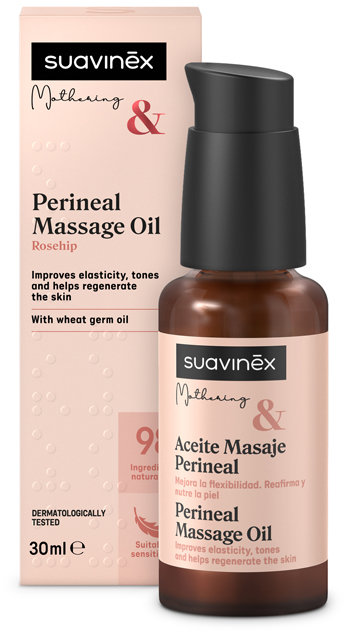 Suavinex Masážny olej na hrádzu a jazvy 30 ml