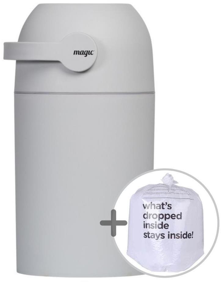 Magic Kôš na plienky sivý