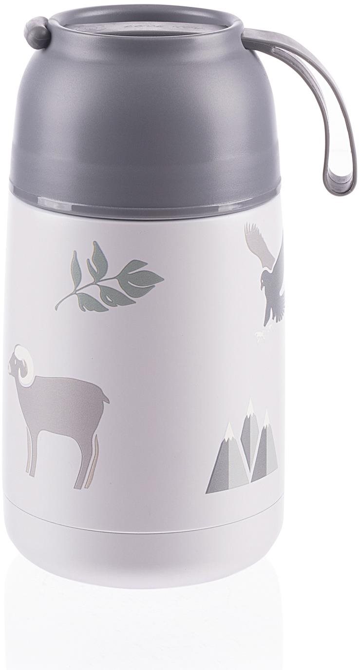 Zopa Termoska na jedlo so silikónovým držiakom Mountains 620 ml
