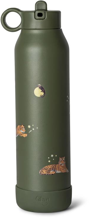Citrón Nerezová fľaša na vodu Médium 500 ml – Tiger