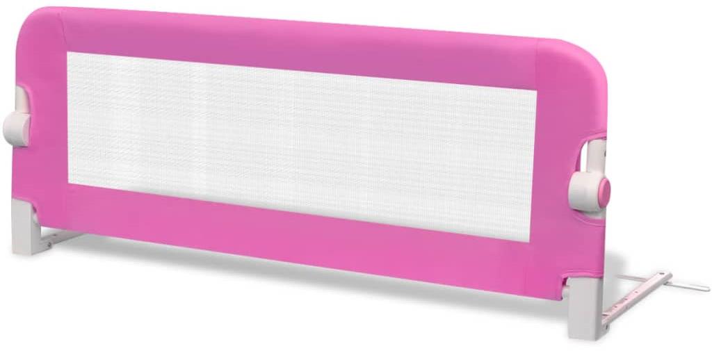 SHUMEE zábrana k postieľke, ružová, 102 × 42 cm