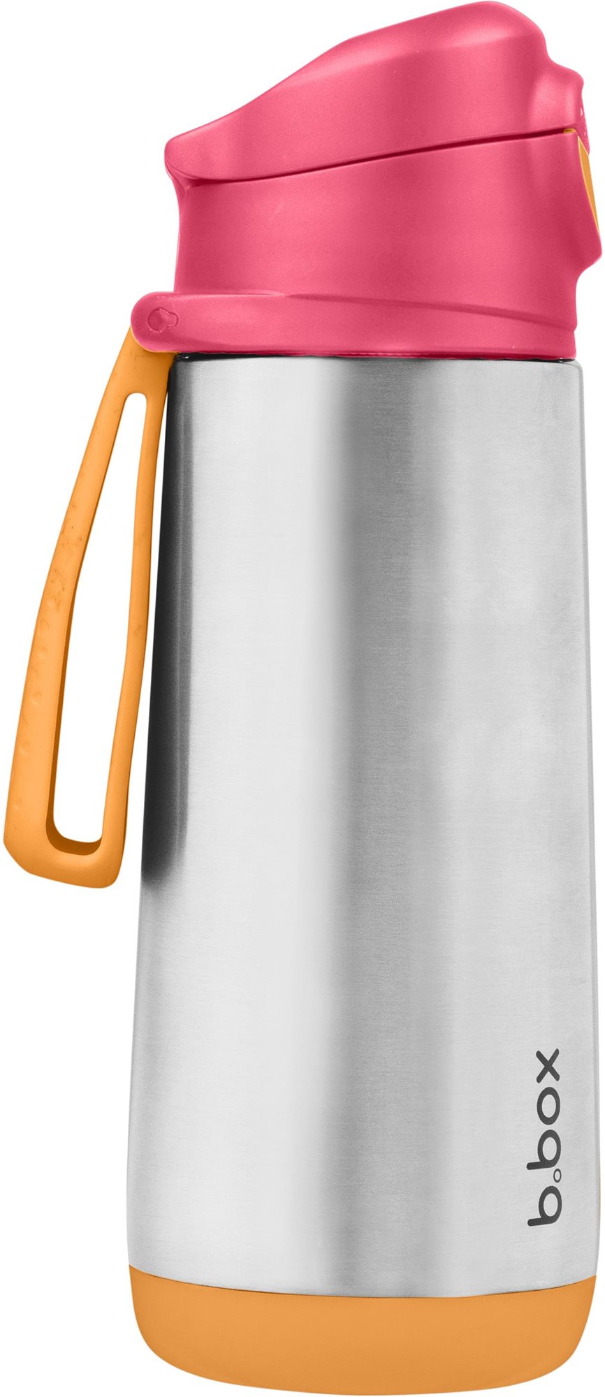 b.box Termoska na pitie šport 500 ml ružová/oranžová