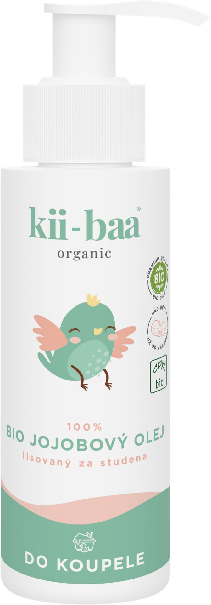 KII-BAA Bio jojobový olej 100 %, 100 ml
