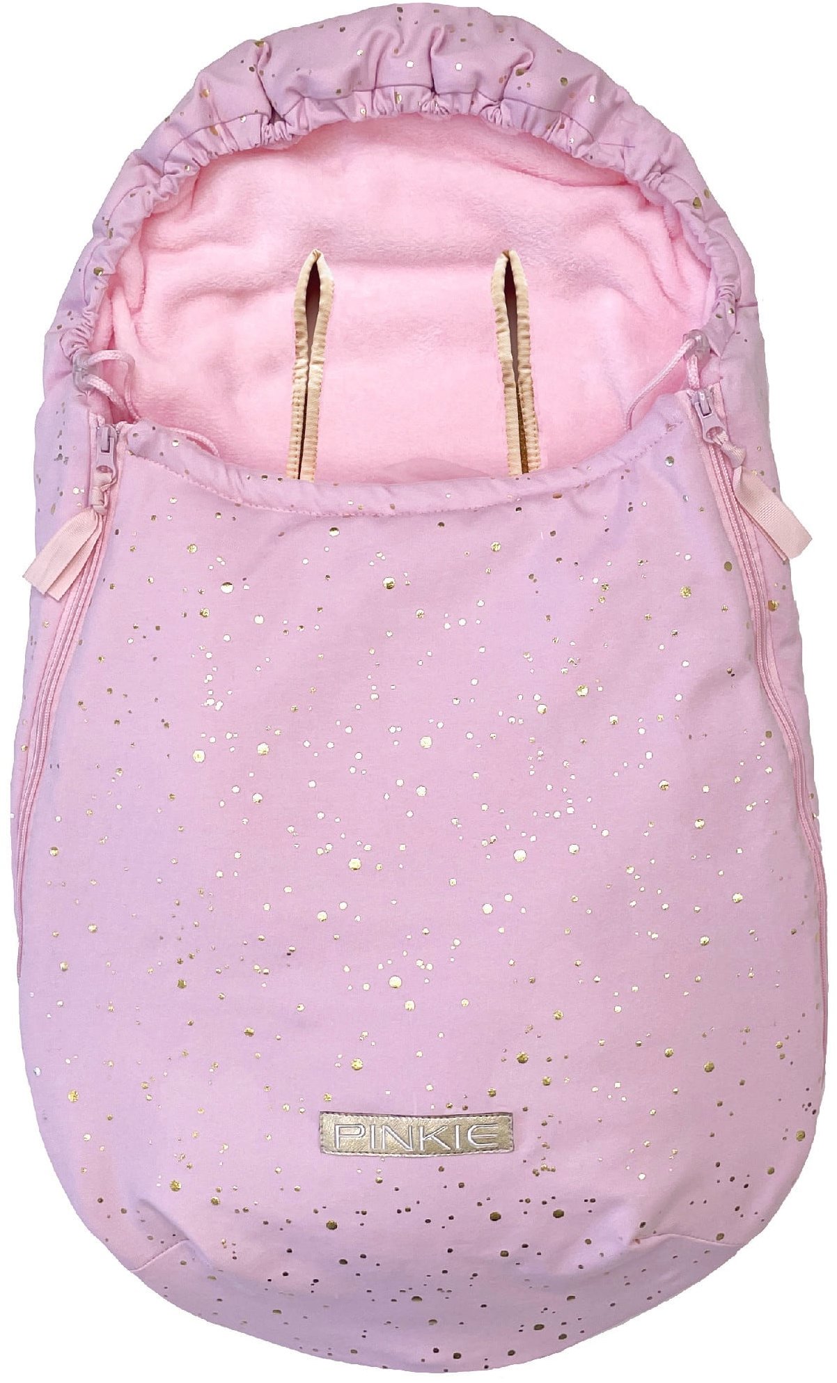Pinkie fusak shine gold pink 0 – 12 mesiacov