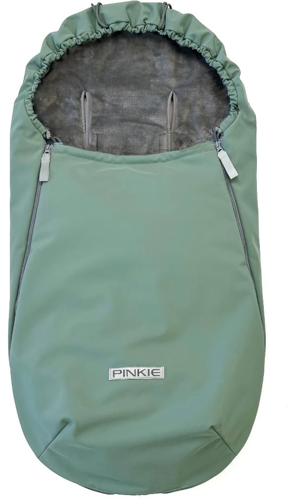 Pinkie fusak softshell old green – slabší, pozdĺžne otvory