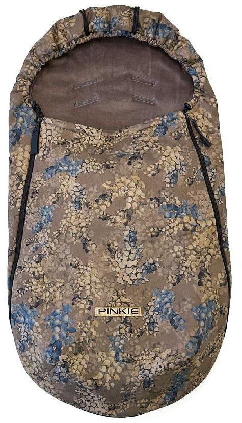 Pinkie fusak suede japan taupe II – slabší, pozdĺžne otvory