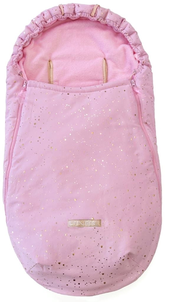 Pinkie fusak shine gold pink – ľahký, pozdĺžne otvory
