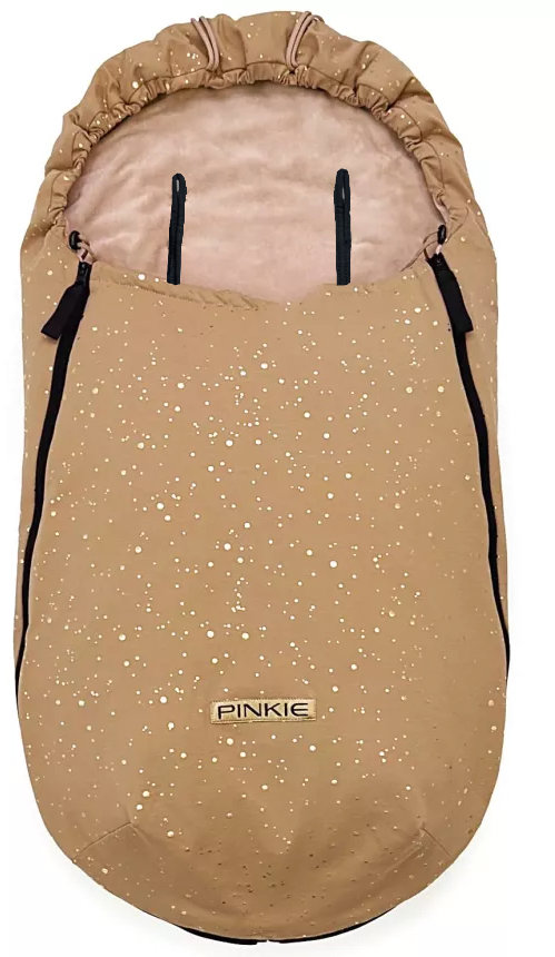 Pinkie fusak shine gold camel – ľahký, pozdĺžne otvory