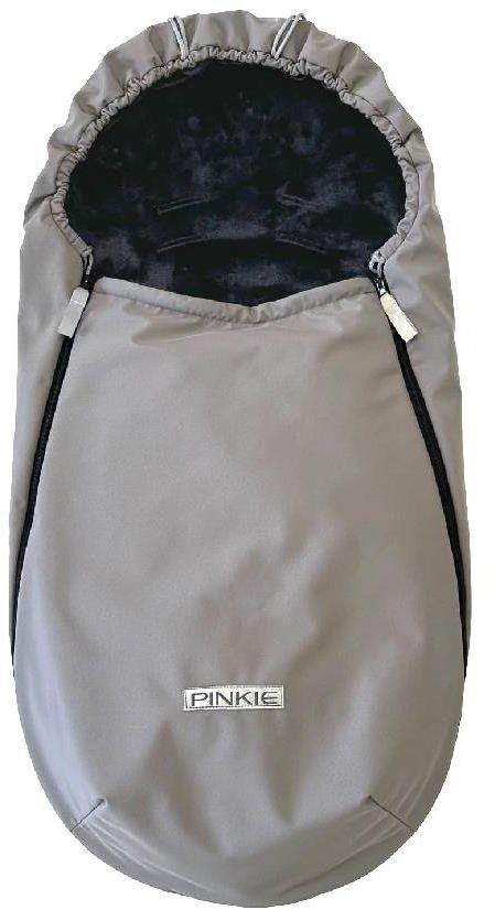 Pinkie fusak softshell grey/black – slabší, pozdĺžne otvory