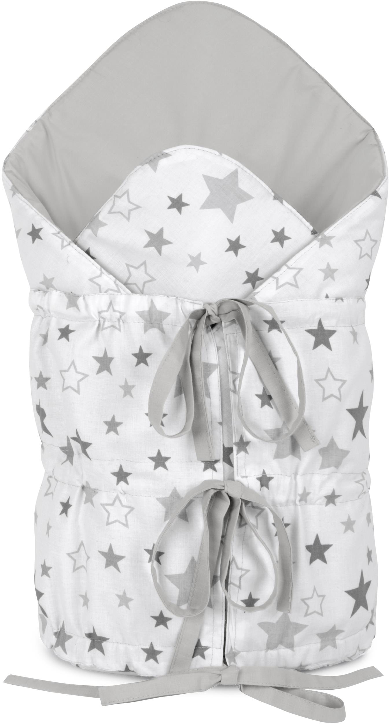 BELLATEX Hviezdičky sivobiele 75 × 75 cm