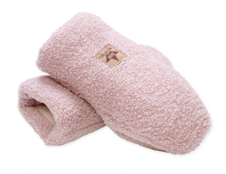 Baby Nellys Beránek exclusiv, pudrově růžový