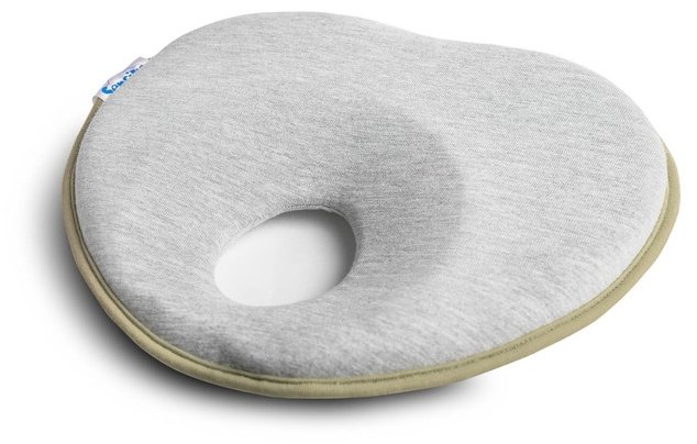 Sensillo Ergonomický, tvarující polštářek pro miminko šedý, béžový
