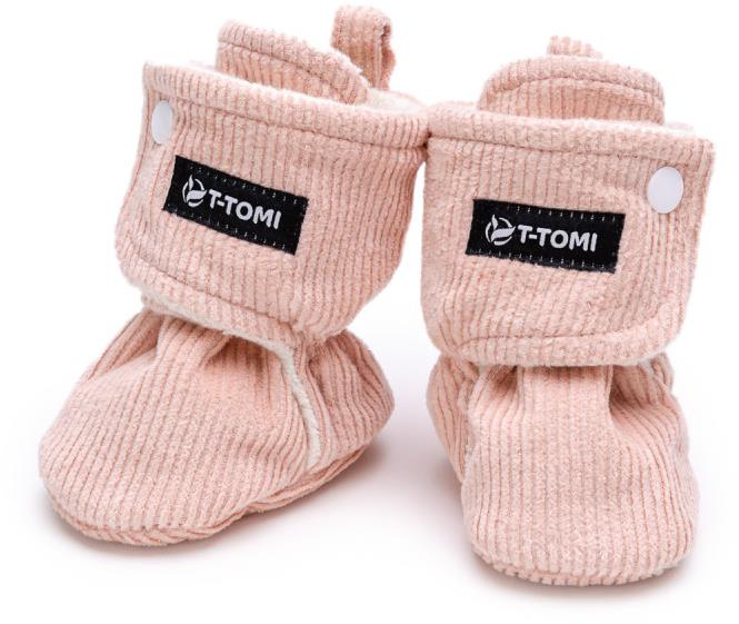 T-TOMI Capačky Pink 0 – 3 mesiacov Warm