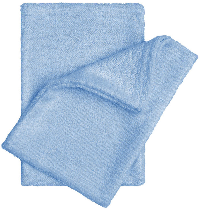 T-TOMI Bambusové žínky, rukavice, blue