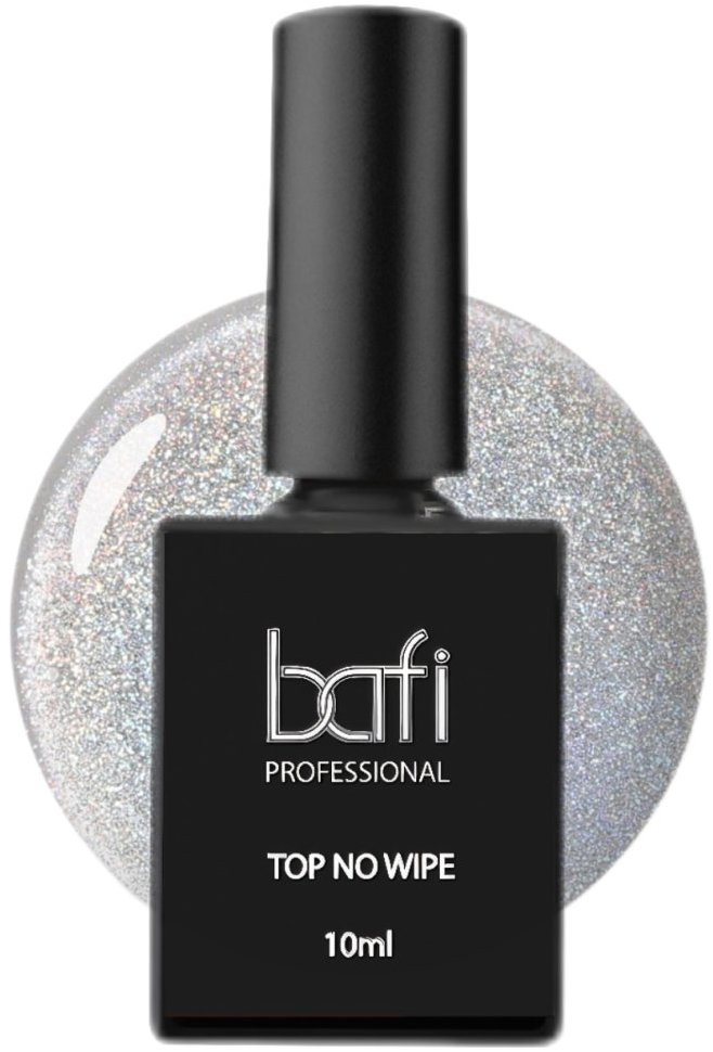 Bafi Top no wipe Glitter 001 10 ml