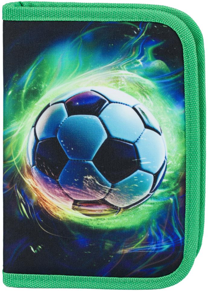 BAAGL Školský peračník jednoposchodový Futbal Lopta zelený