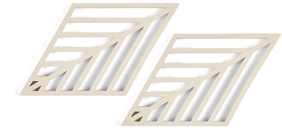 Zone Denmark Podložka pod horúce Rhombus Leaf (2 ks) 20 × 11,5 × 0,8 cm Birch