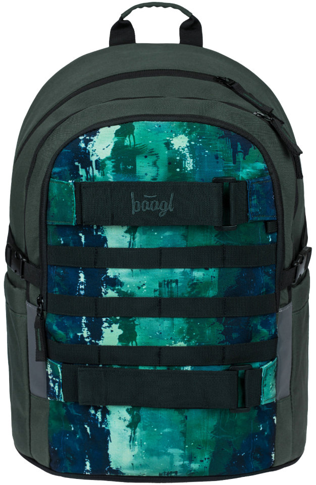 BAAGL Školský batoh Skate Forest GRS